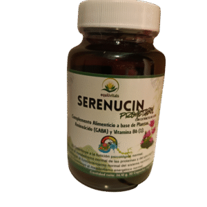 Suplemento alimenticio de plantas naturales Serenucin prometabol